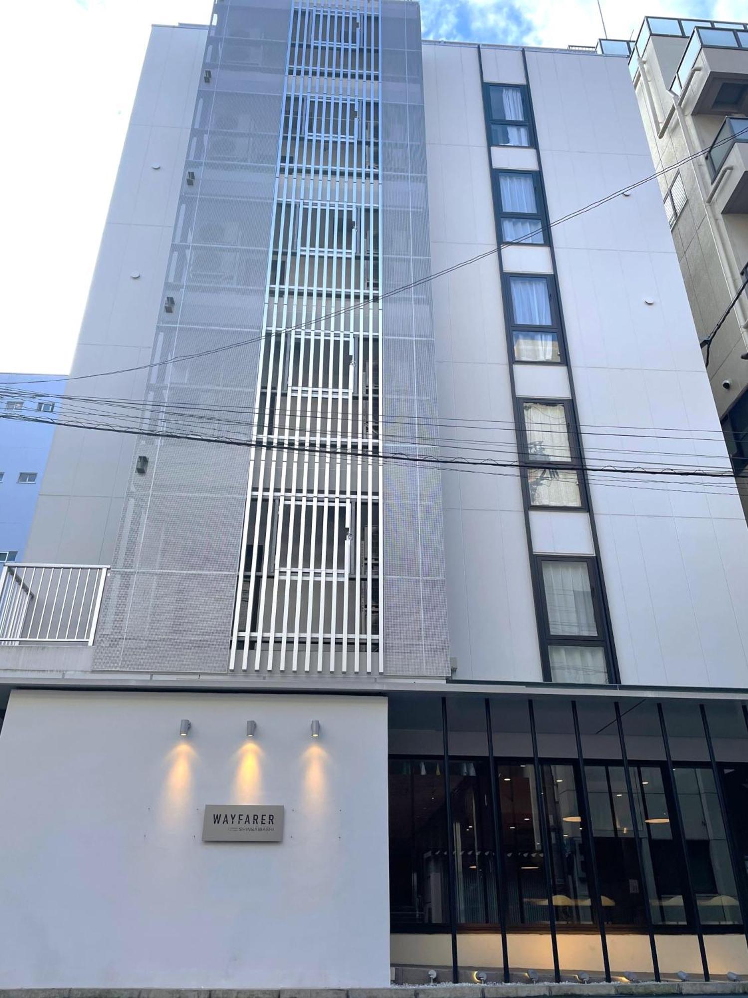 Wayfarer Shinsaibashi Hotell Osaka Exteriör bild
